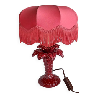 70s palm tree lamp
