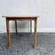 Natural wood coffee table