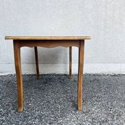 Natural wood coffee table