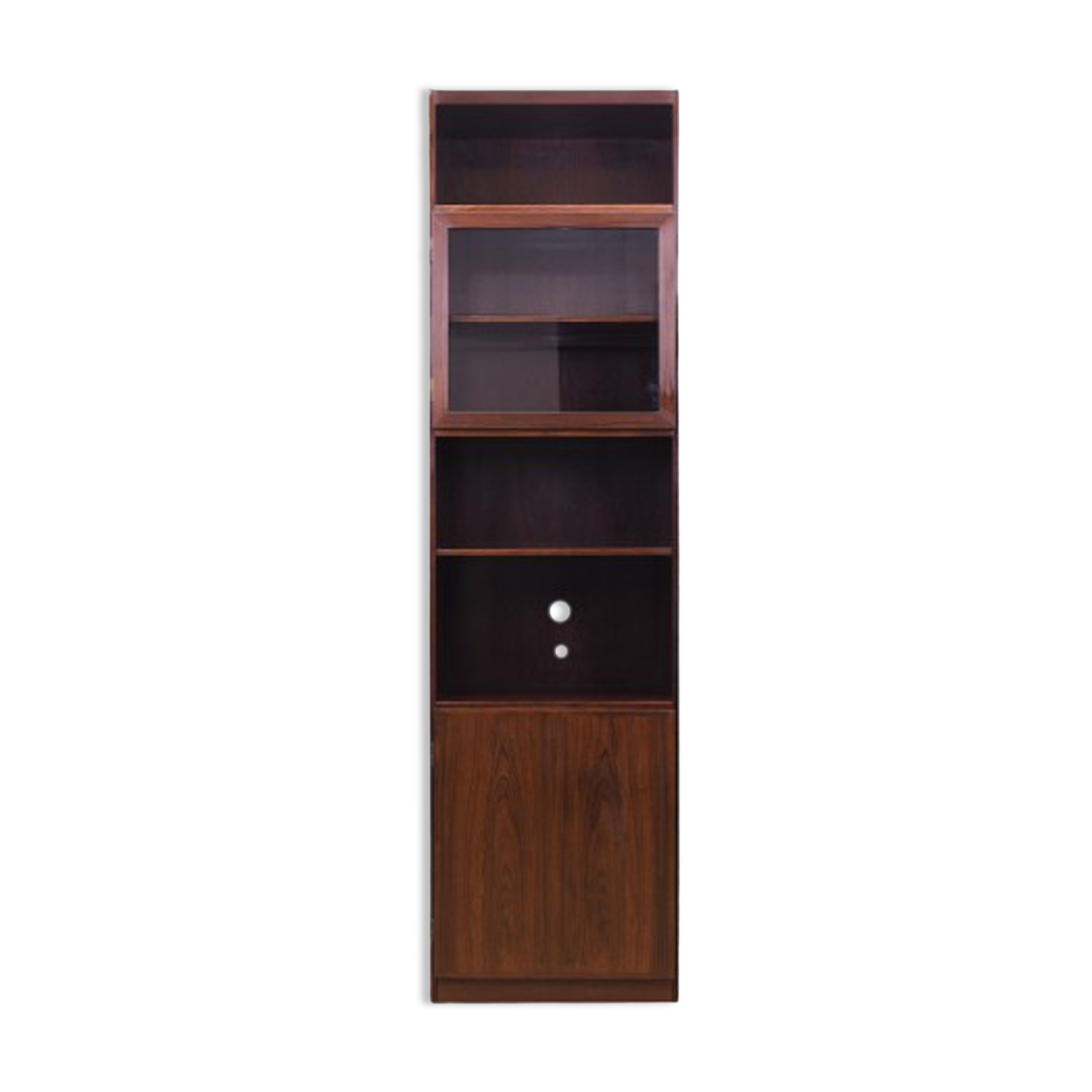 Rosewood bookcase, Danish design, 1970s, made by Omann Jun