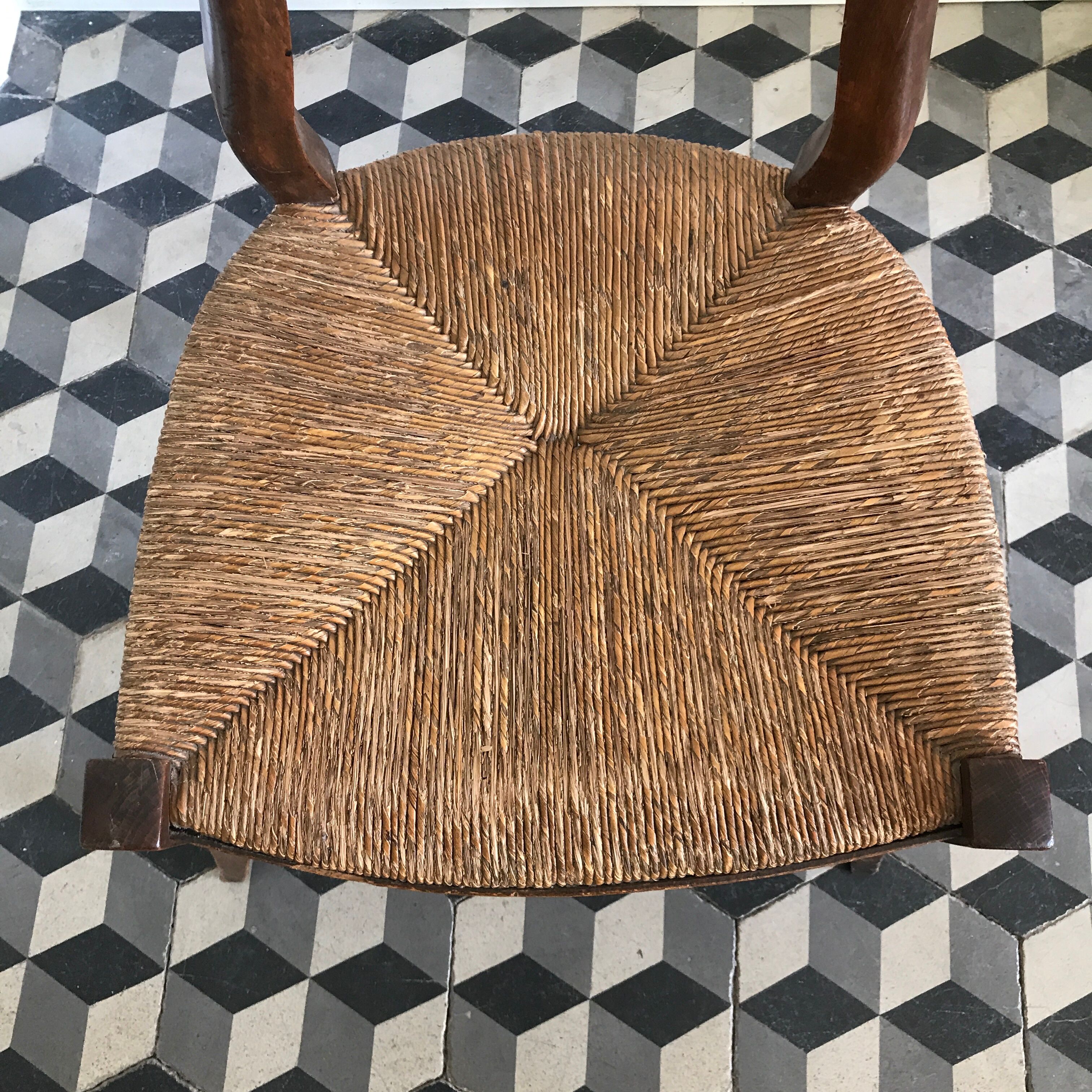 Chaise prie-dieu ancienne