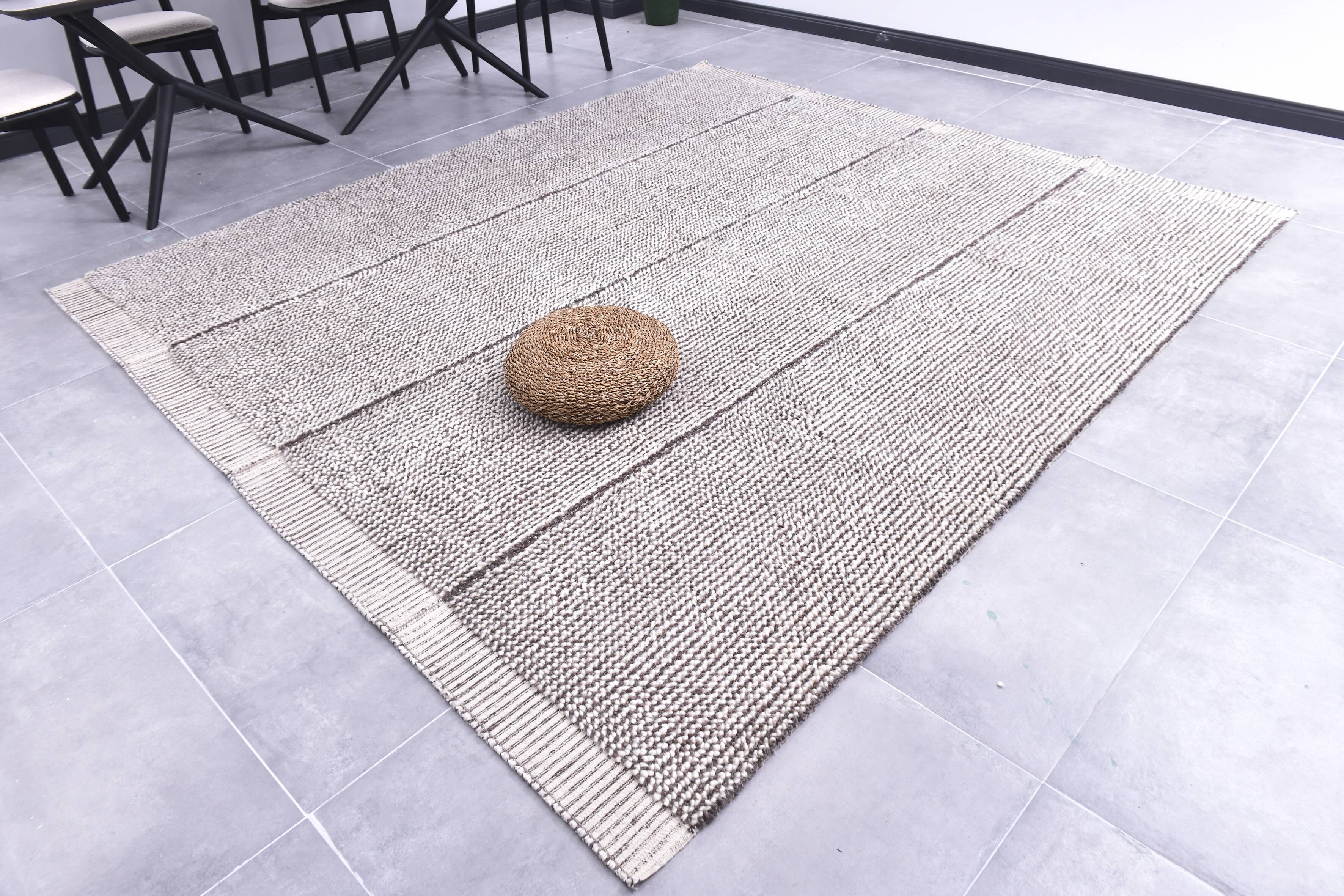 8x10 Handmade Wool Turkish Rug, 264x298Cm