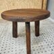Vintage coffee table brutalist side table plant table 60 cm
