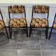 Set of 4 Baumann sled chairs, 1970s