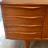 Teak enfilade by Johannes Andersen, edition Udulm, Denmark 1960