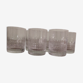 Baccarat whisky glasses Nancy model