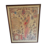 Table poster : burgundy wine list