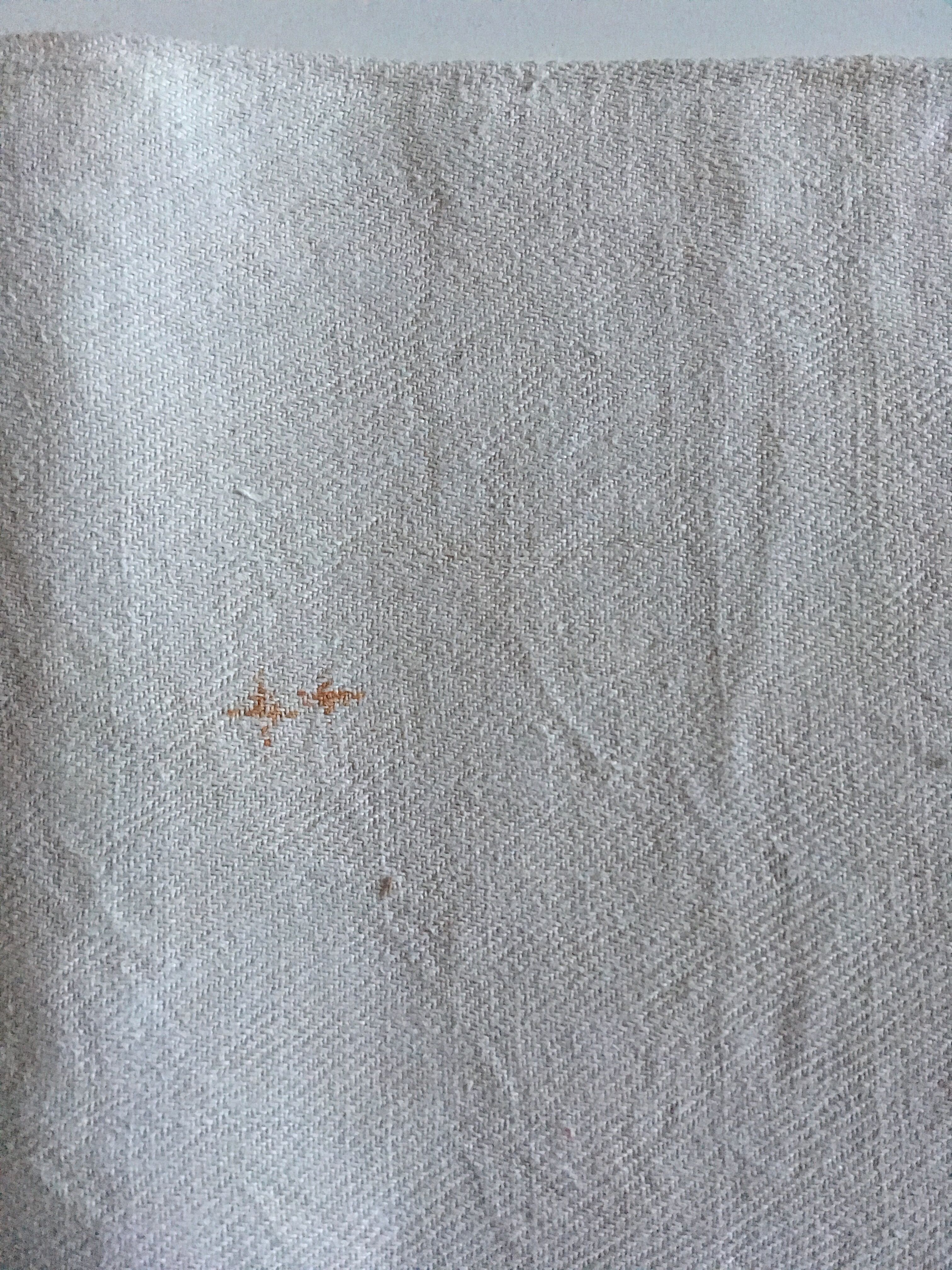 19th farm linen pig cloth