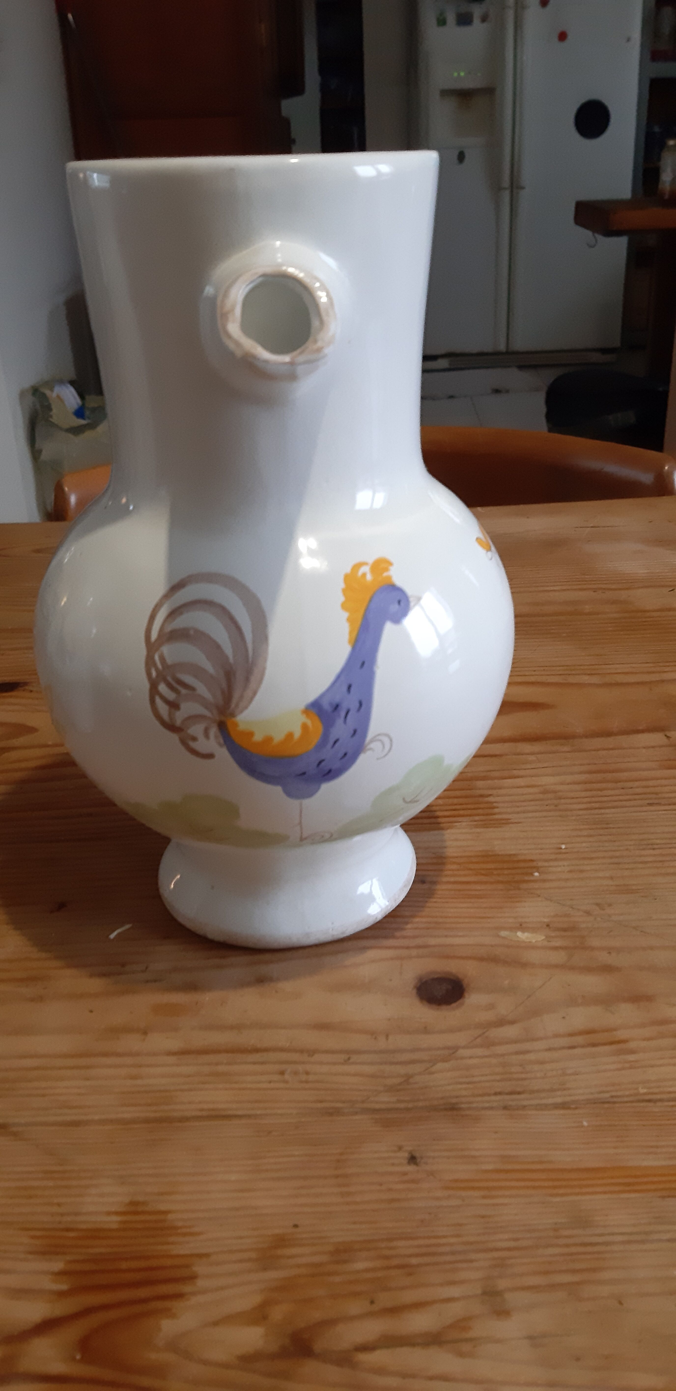 2 Pitchers in Faience of La Chapelle des Pots