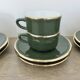 Apilco, set of 2 cups and saucers, Parisian bistros