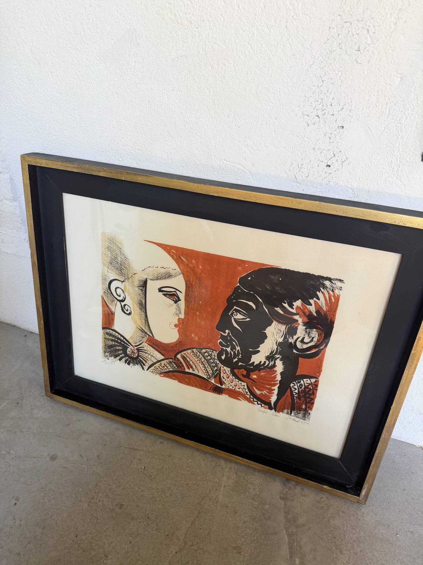 Print 1965 Saint Paul Suso Céri