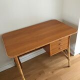 Rattan desk