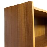 Vintage teak large bookcase Danish design 60s