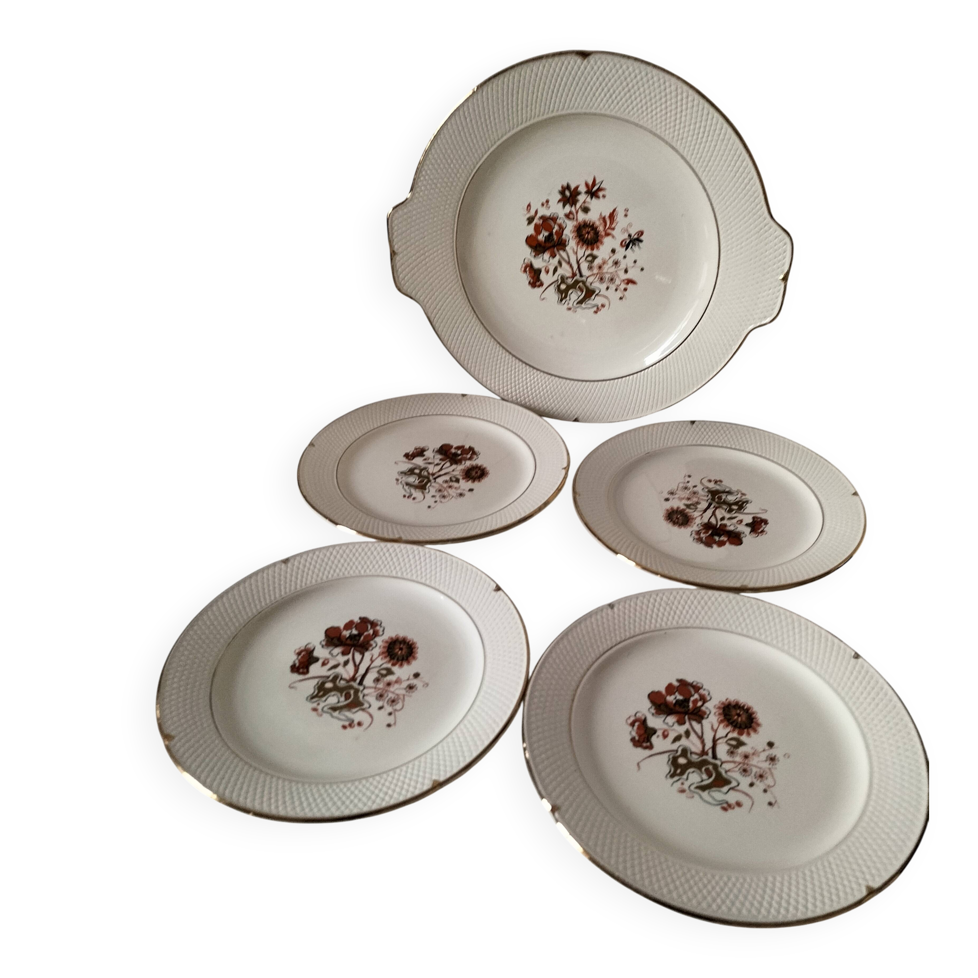 Dessert service Salins, model Malmaison, 1955–1960