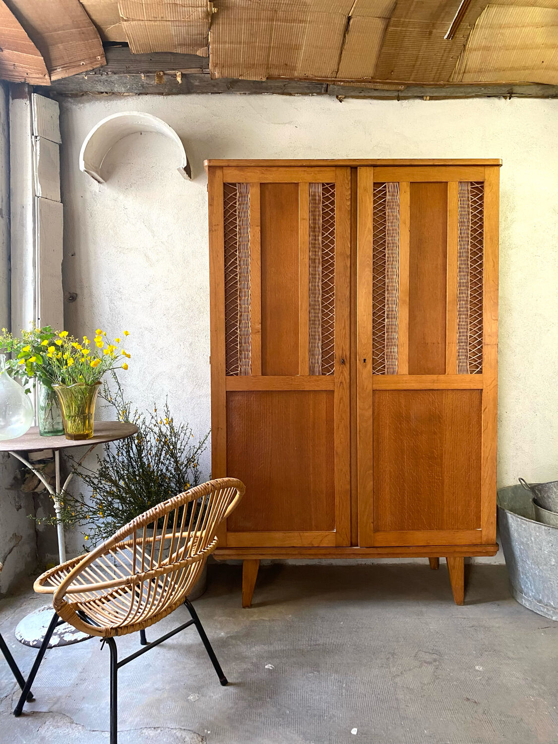 Armoire penderie vintage