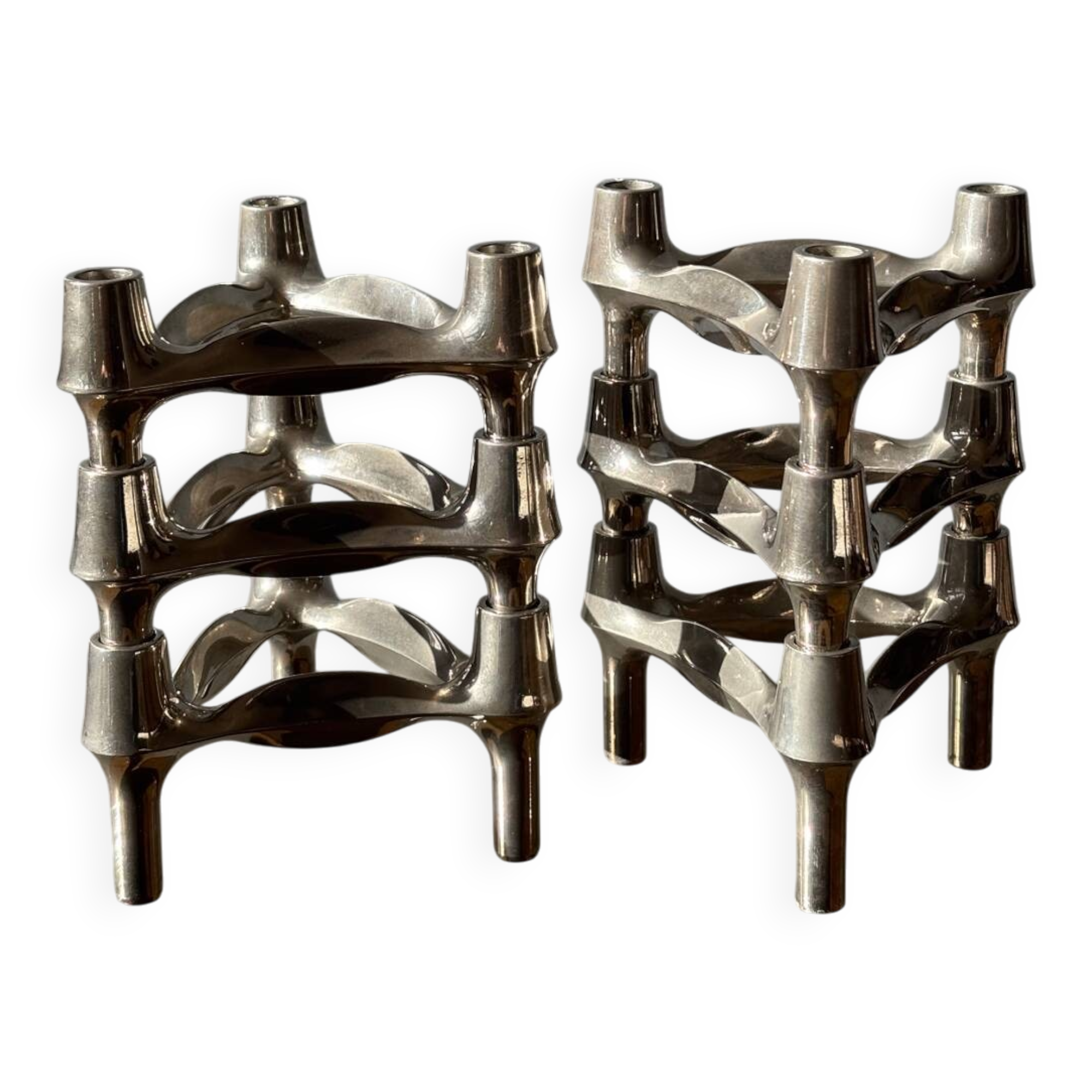 BMF Stoff Nagel Candlesticks 1979