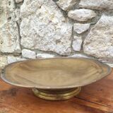 Old brass cup