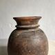 Antique indian wooden pot