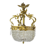 Napoleon-style tassel chandelier