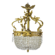 Napoleon-style tassel chandelier