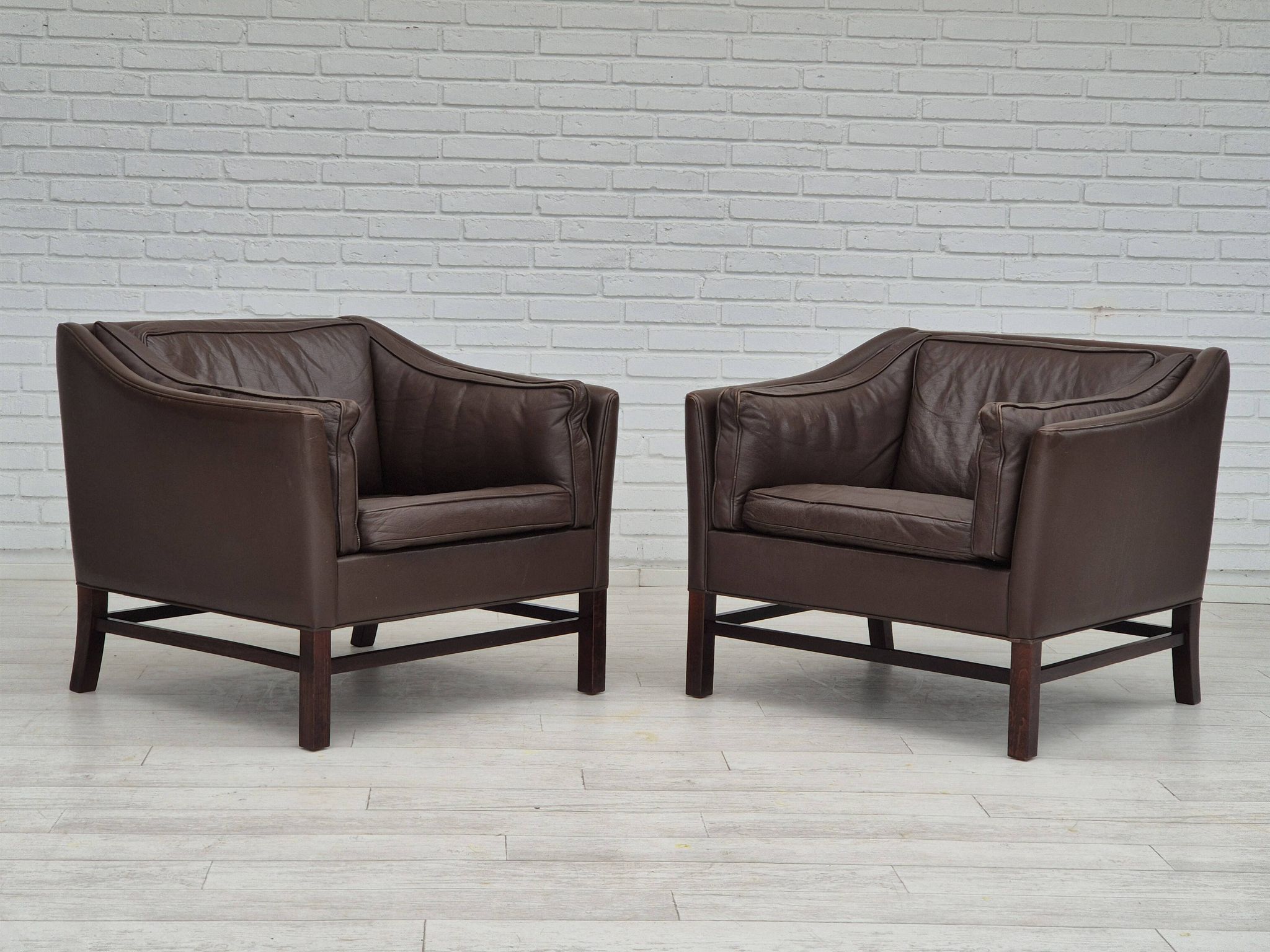 1970s, Danish design by Georg Thams for Grant Møbelfabrik, lounge chair, original condition.