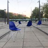 Set of 4 DSS chairs by Charles & Ray Eames for Vitra