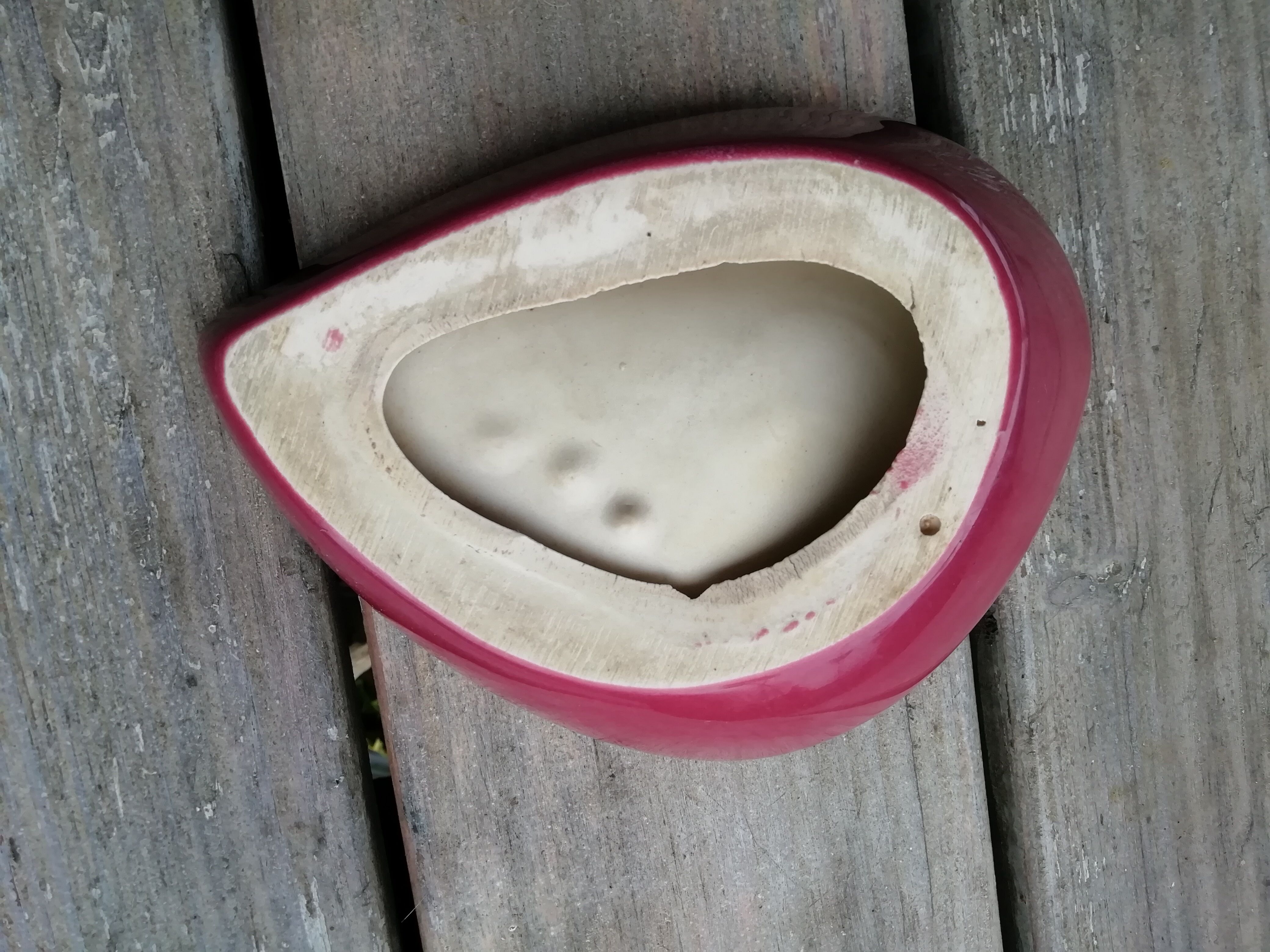 Cendrier forme organique