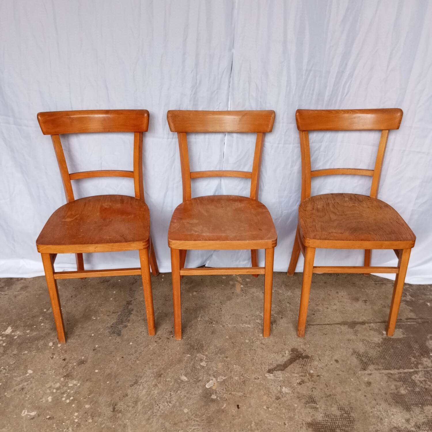 Antique bistro chairs
