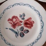 5 plates Digoin