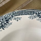 Mismatched ironstone plates