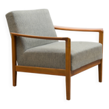 1960s walnut armchair