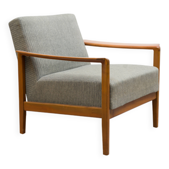 Fauteuil des années 1960 en noyer
