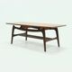 Teak coffee table by Louis van Teeffelen for WeBe 1950's