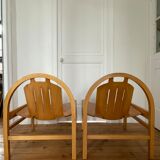 Pair of Baumann lounge chairs, Argos models