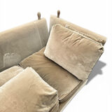 Beautiful Knole model canapé in velvet.