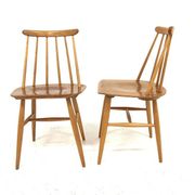 Set de 2 chaises scandinave "Fanett" par Ilmari Tapiovaara, Suède, 1960