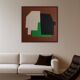 Art abstrait minimaliste pour salon moderne signé Bodasca