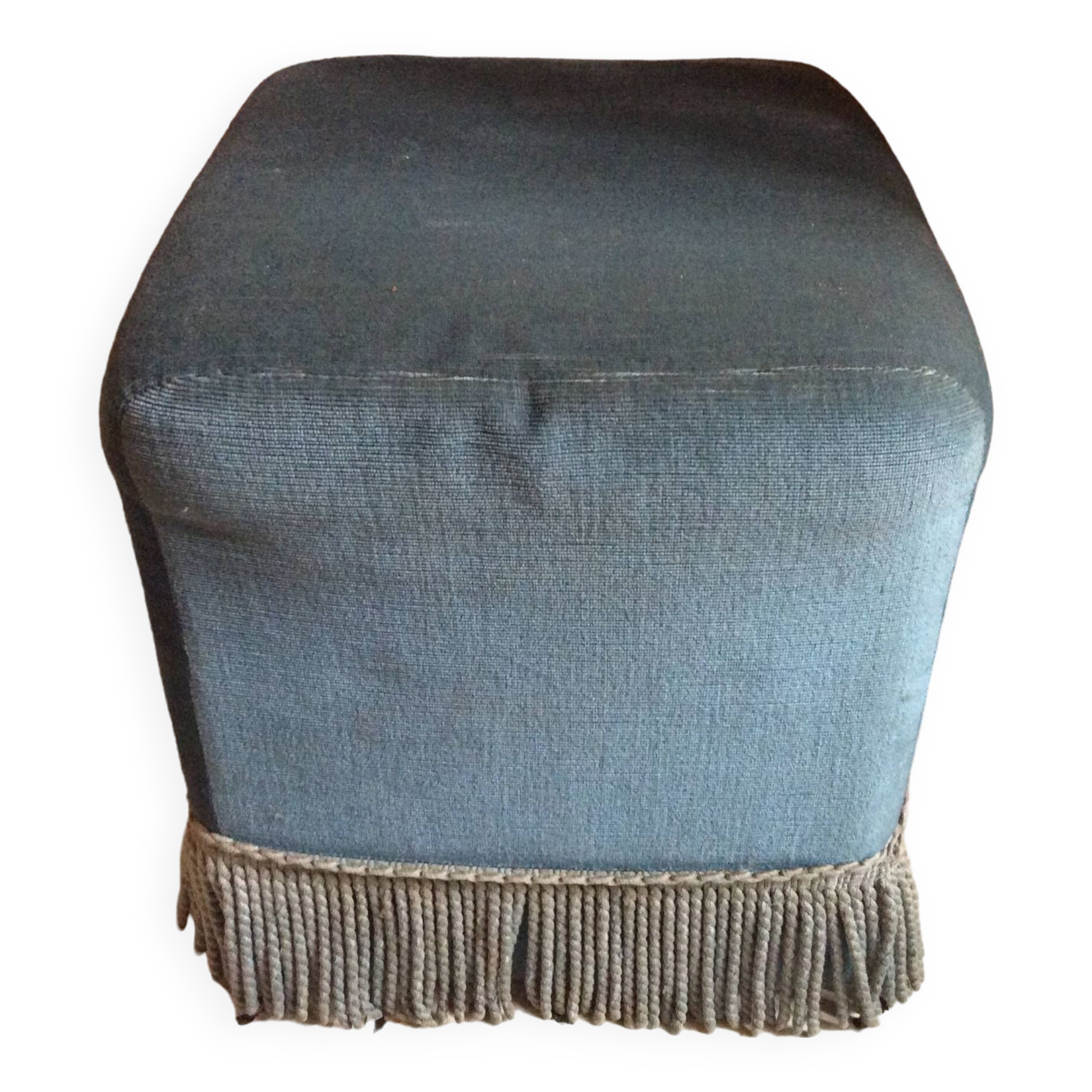 Pouf en velours