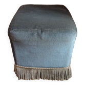 Velvet pouf