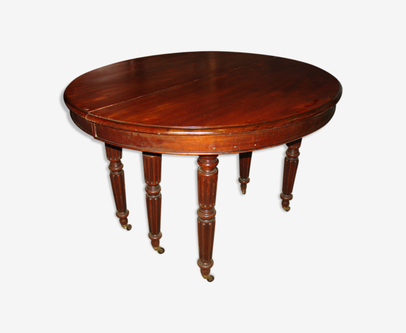 Table 6 Foot Banner Time Louis Philippe Mahogany From Cuba Selency Louis Philippe Mahogany From Cuba Selency, Six Foot Coffee Table