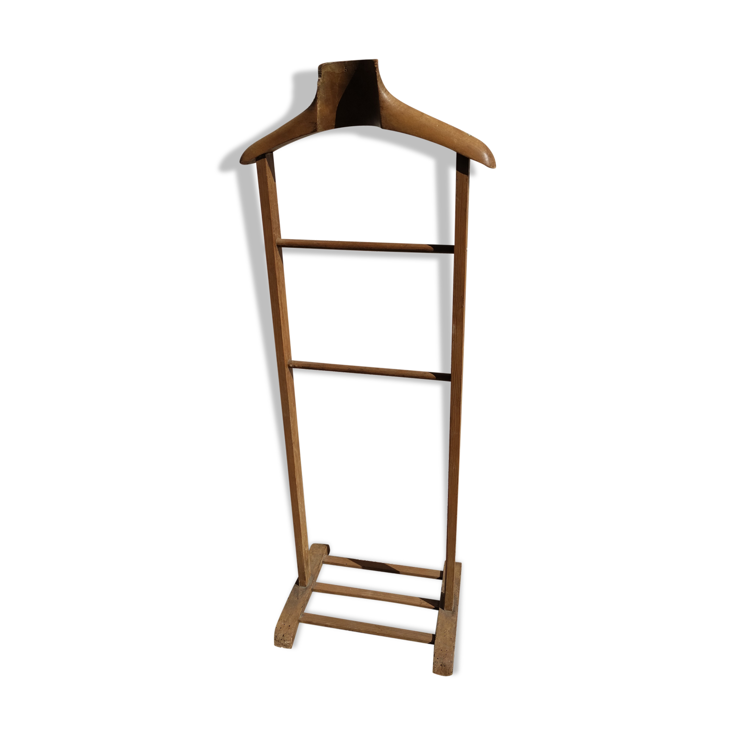 Vintage wooden valet