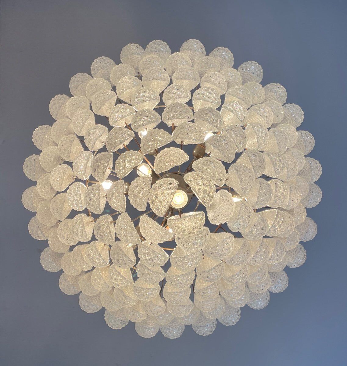Venetian chandelier in Murano glass circa 1980