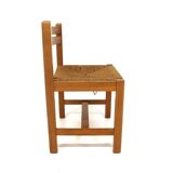 Set of 4 Scandinavian "Asserbro" chairs, Børge Mogensen, Sweden, 1960