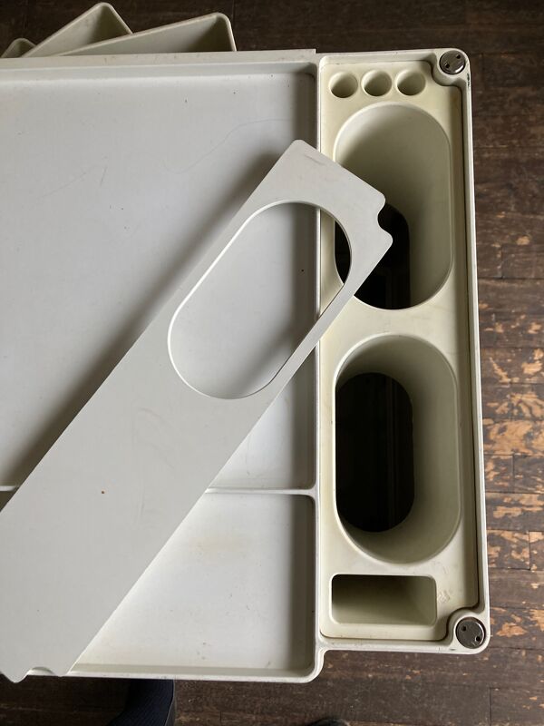 Desserte Boby Joe Colombo 1970 design italien