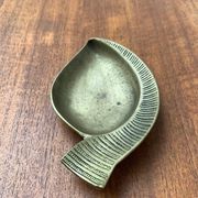 Bronze ashtray from the mid-century, 1950s.