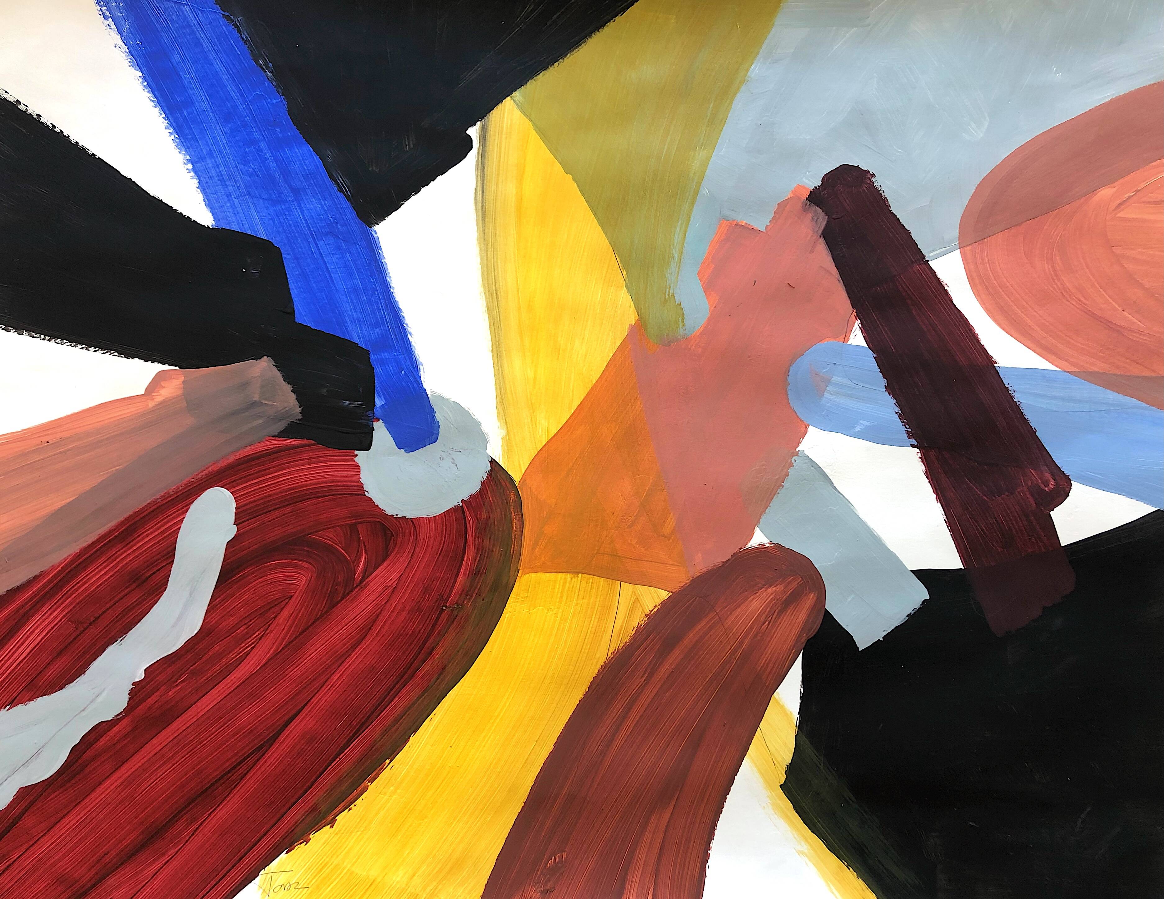 Original abstract acrylic painting