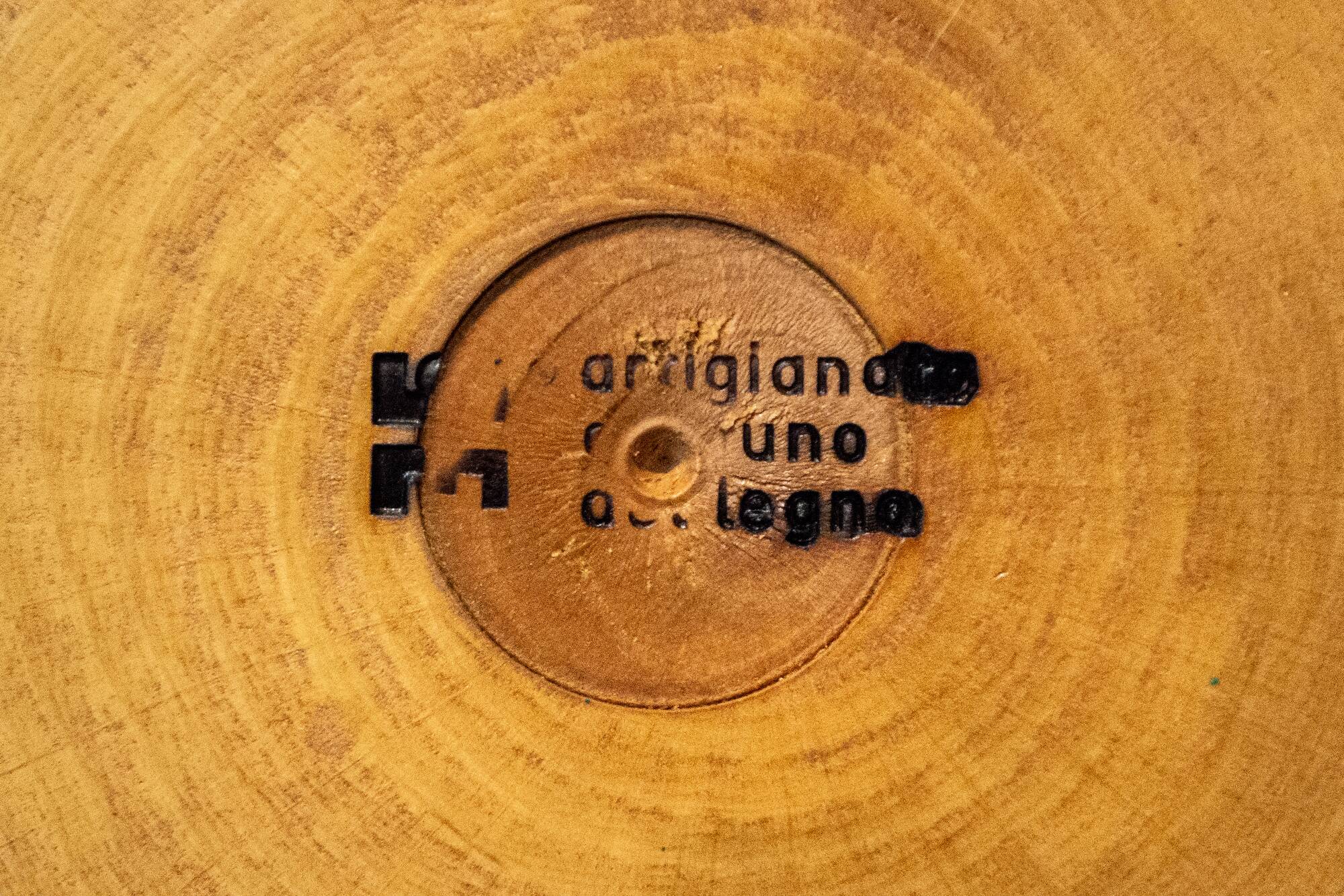 Tre vasi 35 Artigianato del legno Italia Anni '70