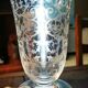 Baccarat engraved crystal "tulip" vase, Erna model.