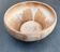 Vintage round stoneware salad bowl