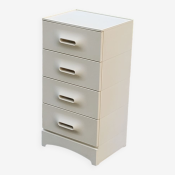 Marc Held chest of drawers in plastic from the 70s